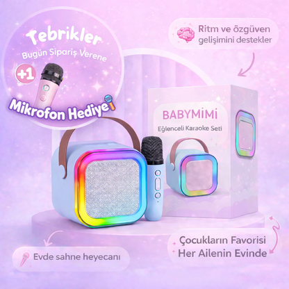 Babymimi Eğlenceli Karaoke Seti