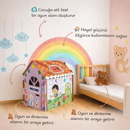 Babymimi Eğitici Ve Öğretici Oyun Evi